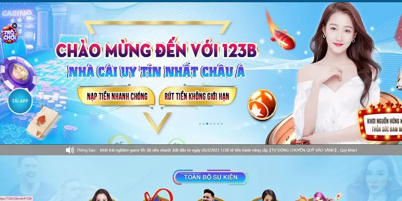 Nhà cái 123B luôn chú trọng phát triển chính sách khuyến mãi